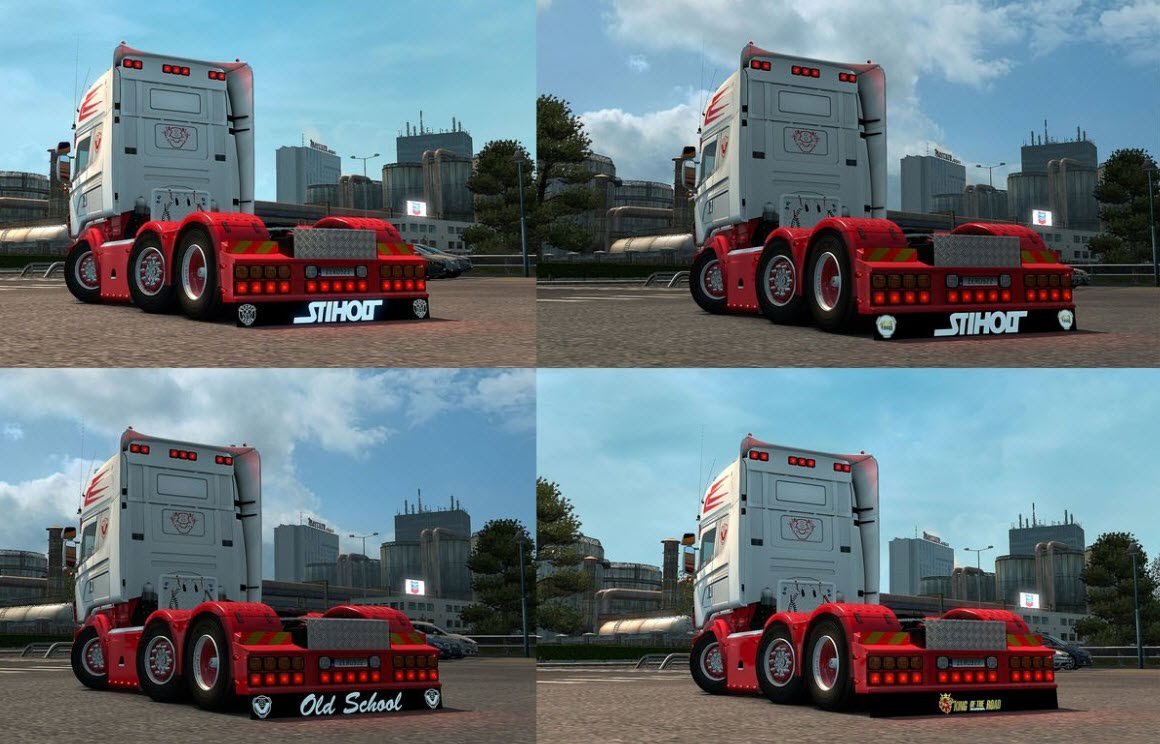 Scania R & Streamline (RJL) Rear Mudflap Pack [1.24.x]