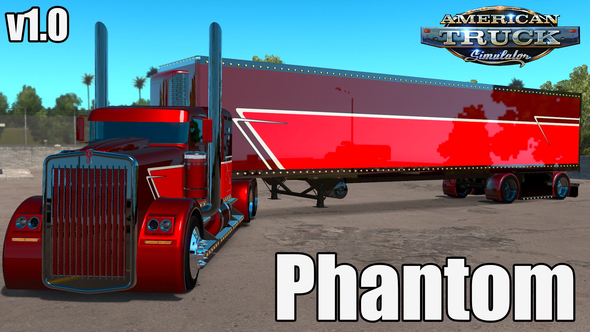 Phantom + Interior + Trailer v1.0 (v1.3.x) for ATS