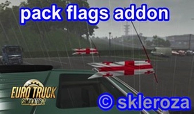 Pack flags addon v1.7 by skleroza