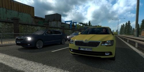 Skoda Superb in AI Traffic [1.24.x]