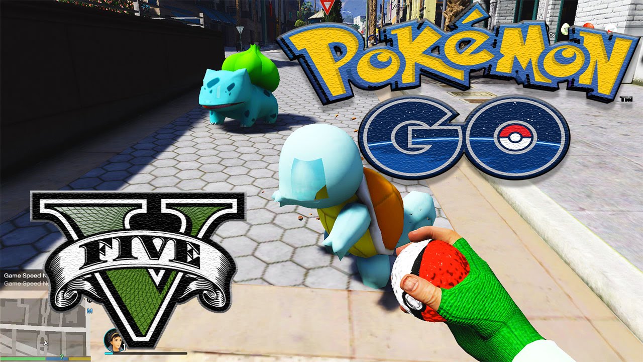 Pokémon Go GTA Edition v1.01 for GTA 5