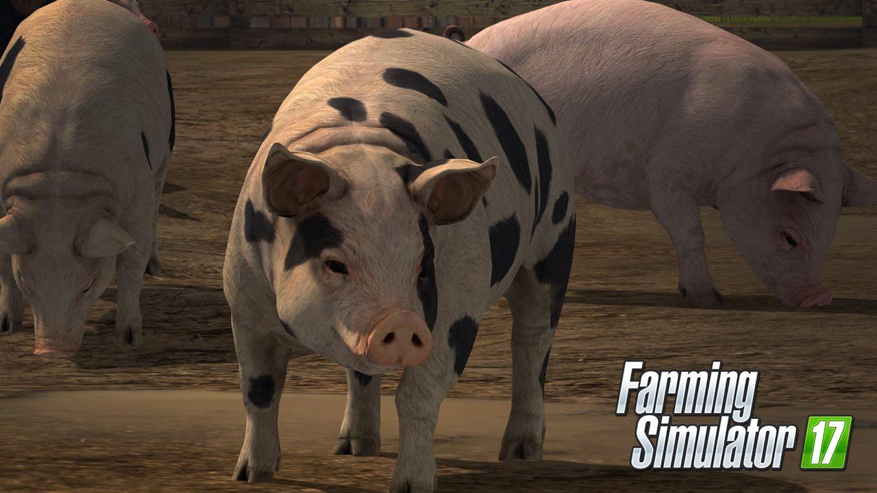 Animals in Farming Simulator 17