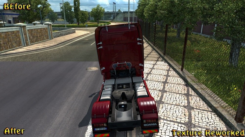 Texture reworked v 2.3 for Ets2