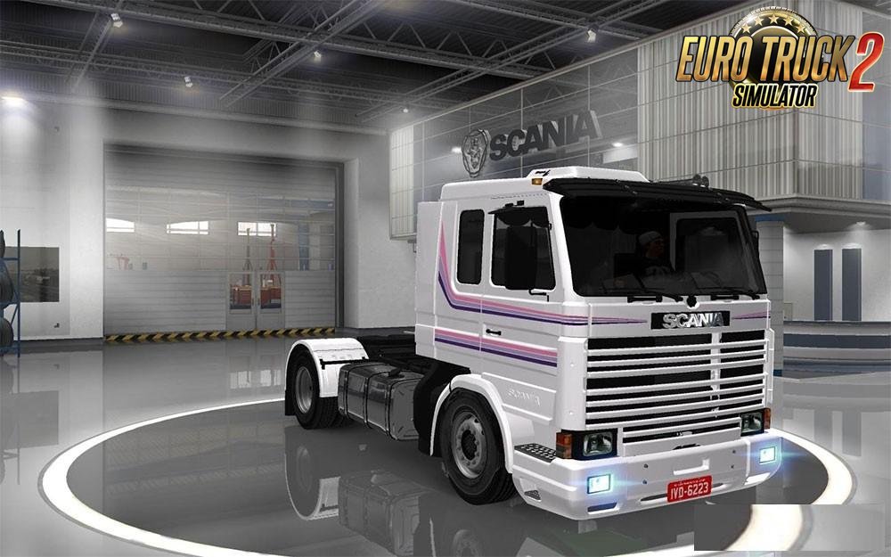 Scania 113 + Interior v2.0 for ETS 2