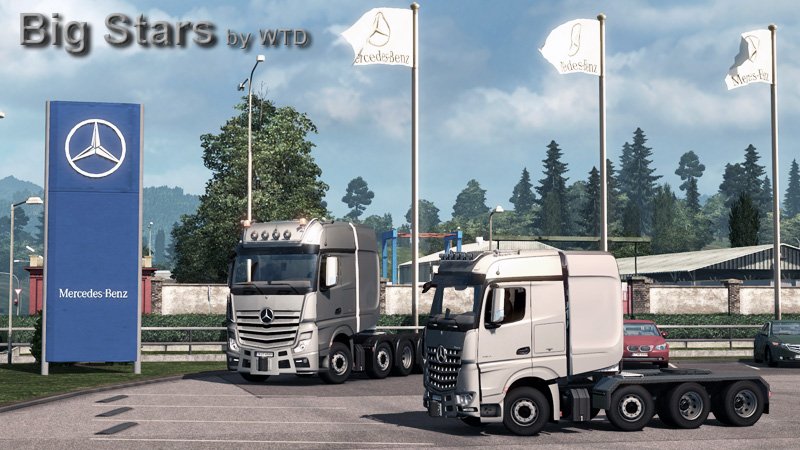 Big Stars – Actros/Arocs SLT v1.1 [1.24.x]