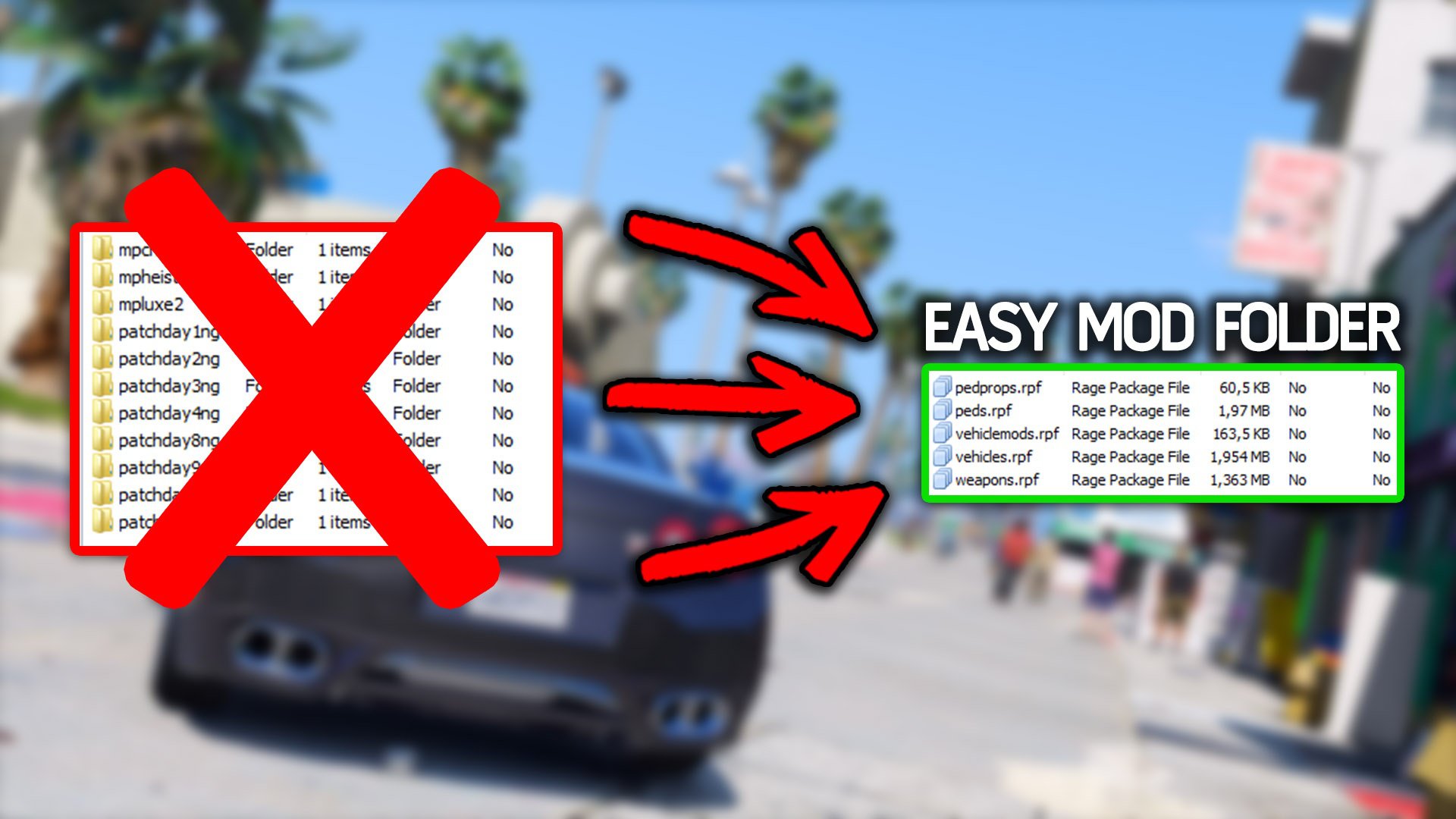 Easy Mod Folder (EMF) v1.7 for GTA 5 Easy Mod Folder (EMF) v1.7 for GTA 5