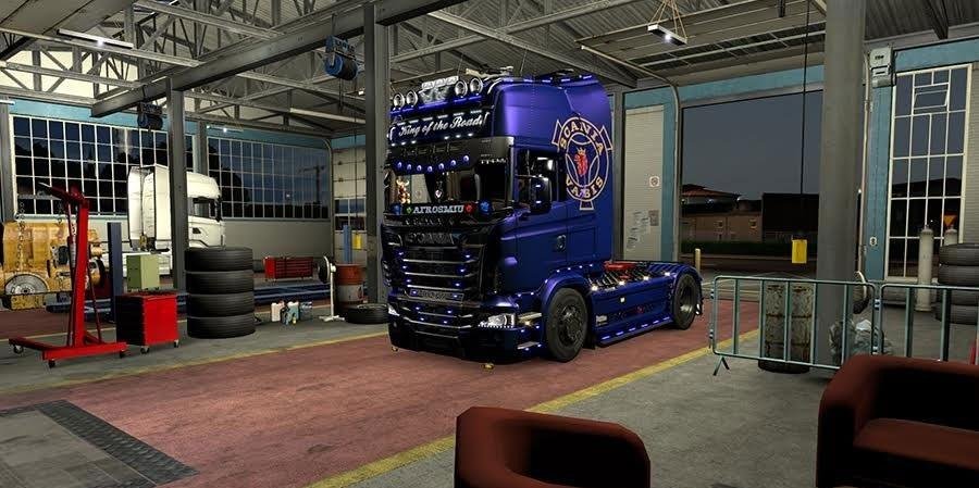New garage 1.1 for ETS2