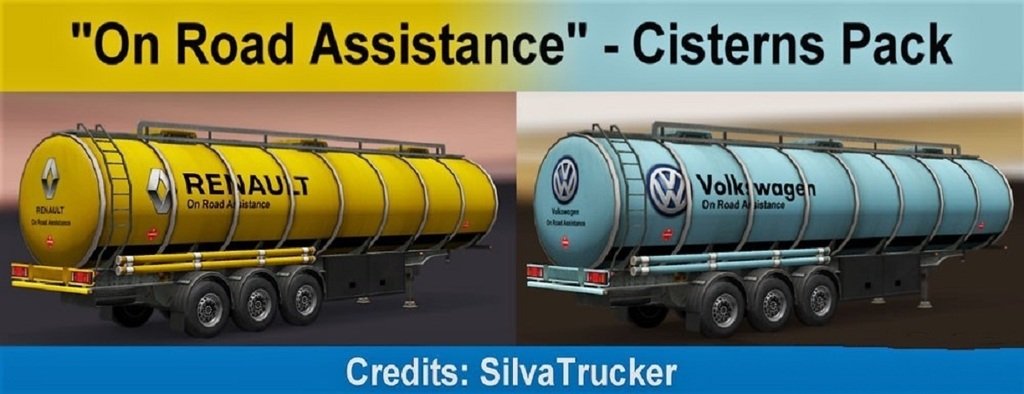 On Road Assistance Cisterns Pack by SilvaTrucker