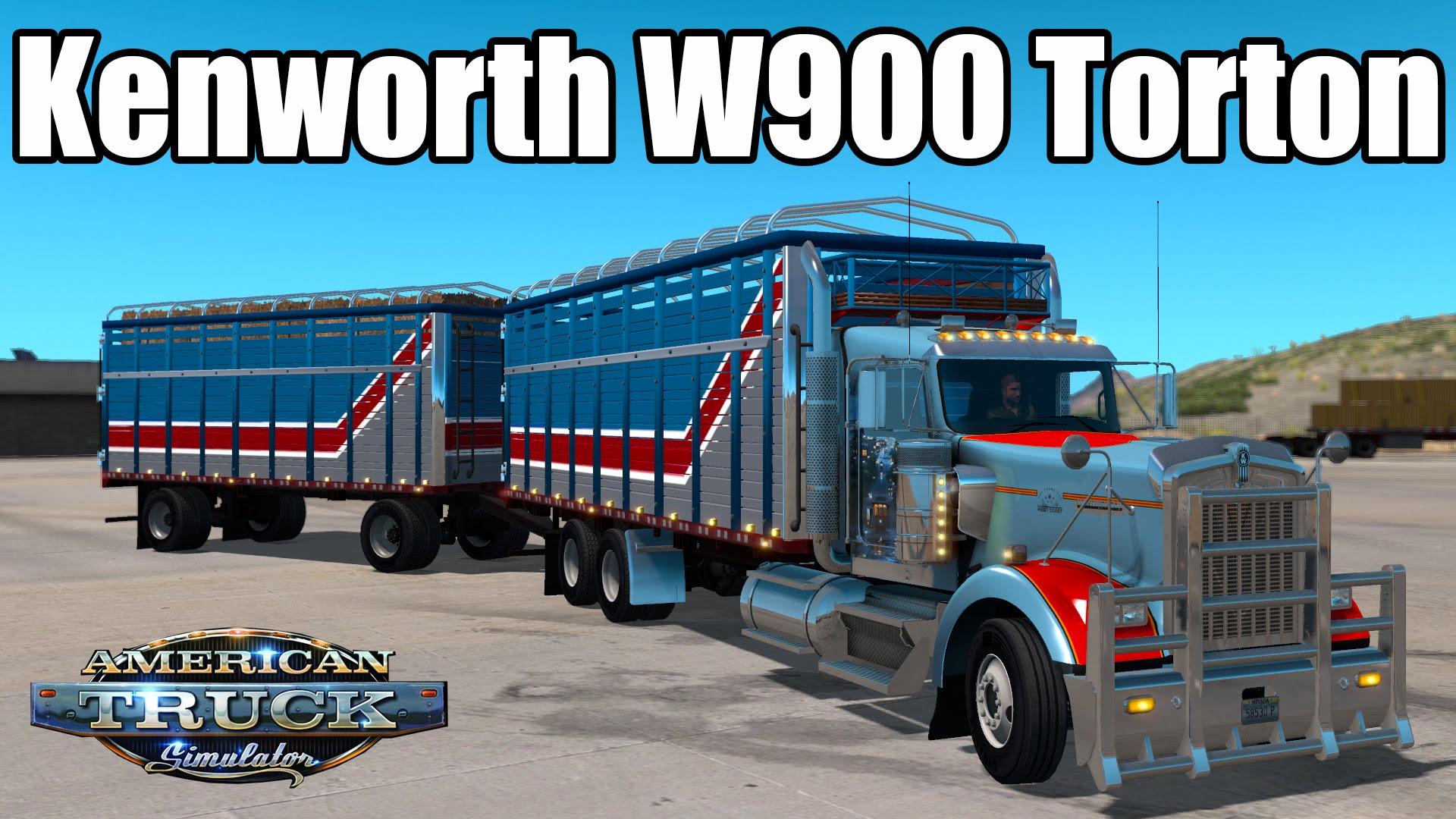 Kenworth W900 Torton v1.0 (v1.4.x) for ATS