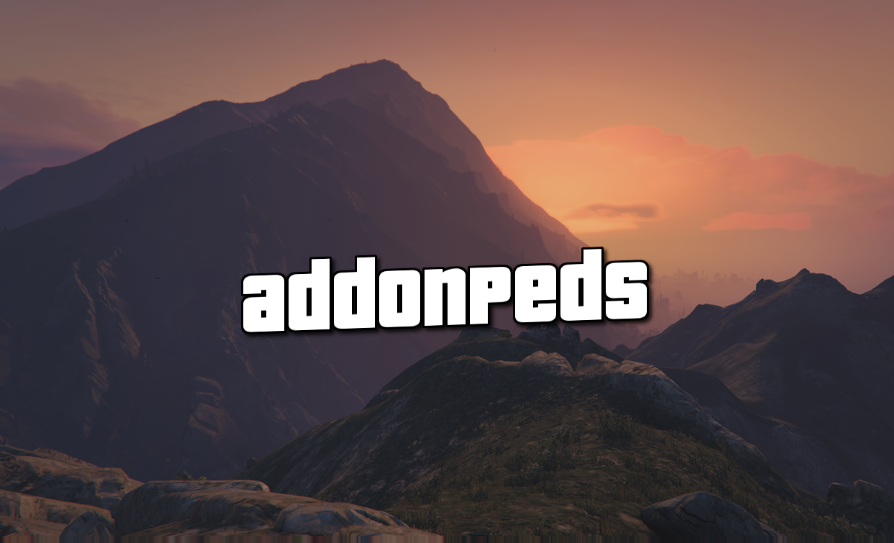 AddonPeds Mod v3.0.1 for GTA 5