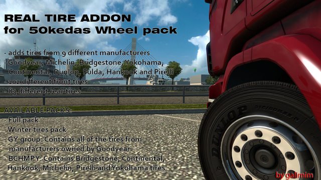 Real Tires Mod version 5.0