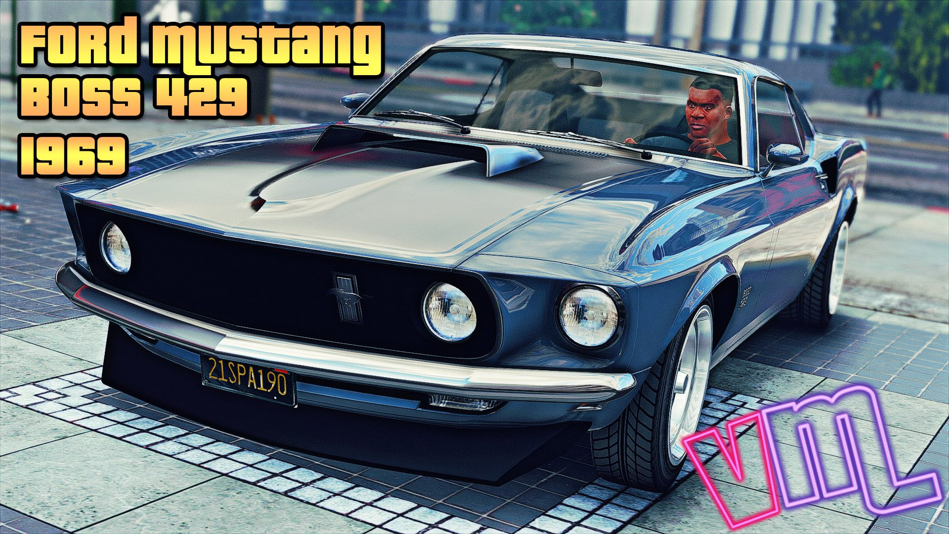 Ford Mustang Boss 429 1969 v1.0 for GTA 5