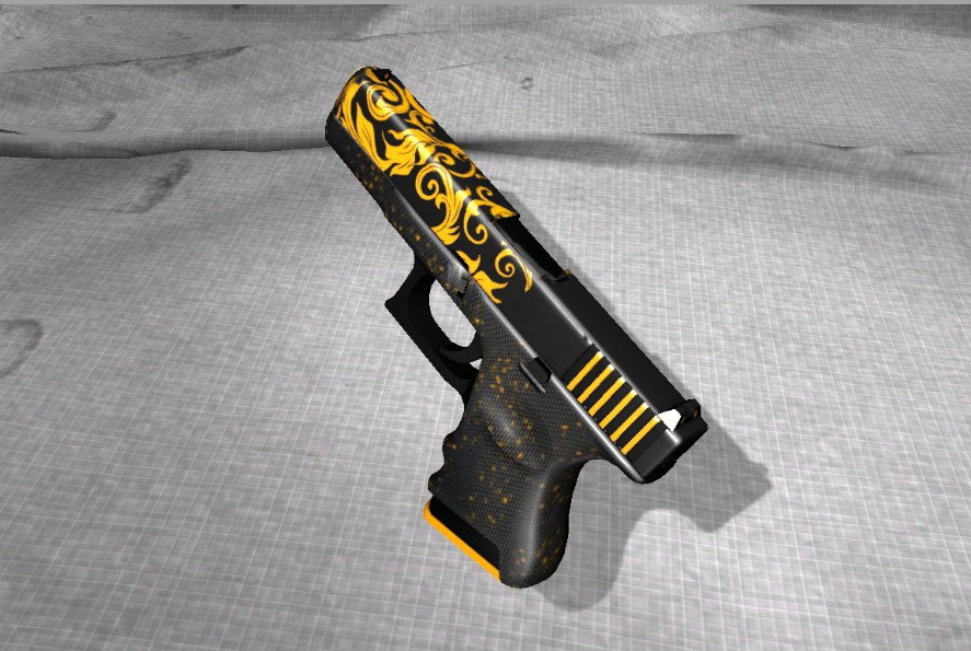 Glock-18 Silent Slayer Skin v1.0 for CS:GO