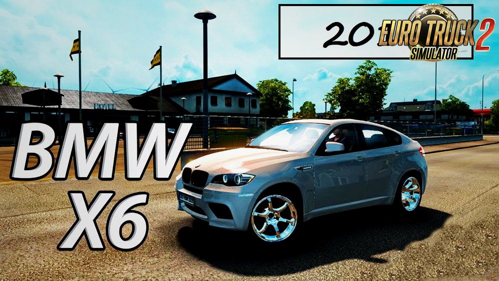 BMW X6 2016 + Interior v1.1 (1.25.x) for ETS 2