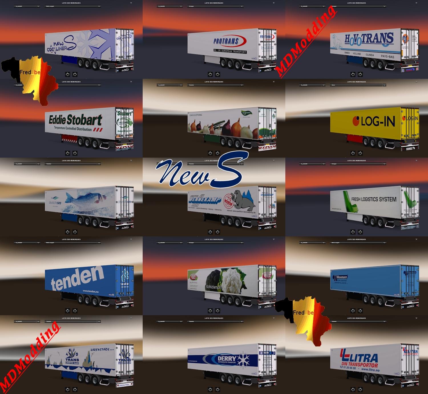 Trailer Pack Coolliner by NewS v1.25 [1.25.x]