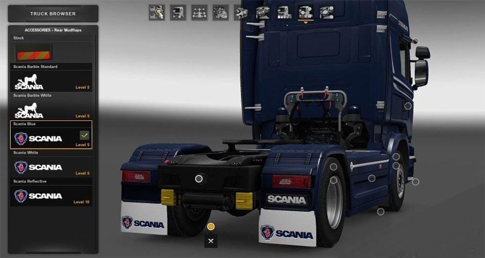 Scania Mudflap Pack v1.3 [1.25.x]