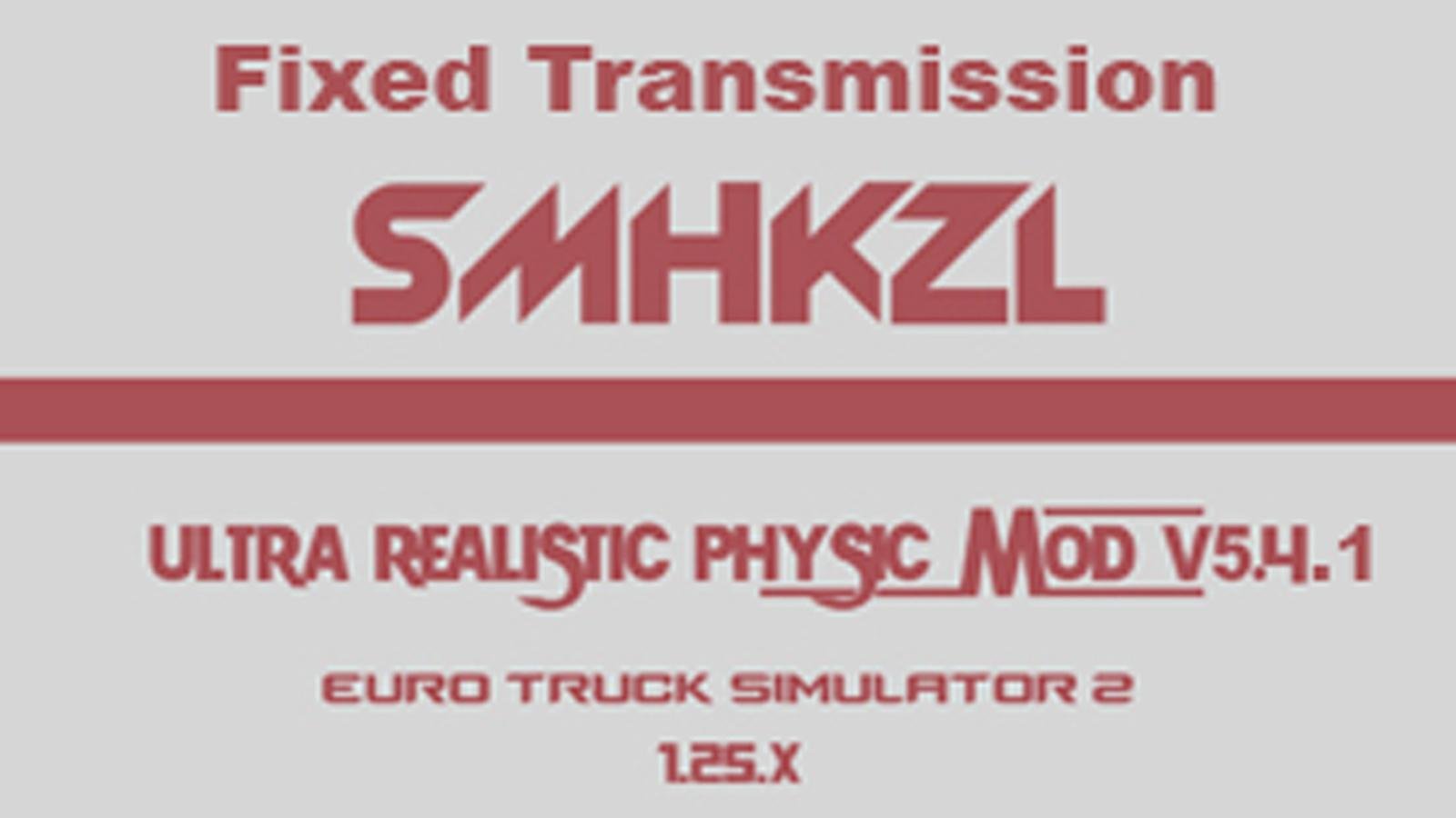 U.R Physic Mod v5.4.1 Fixed Transmission by SmhKzl