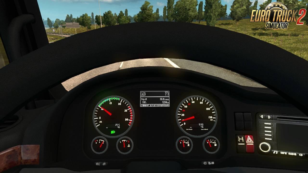 MAN TGX Dashboard Computer with Sound by Piva