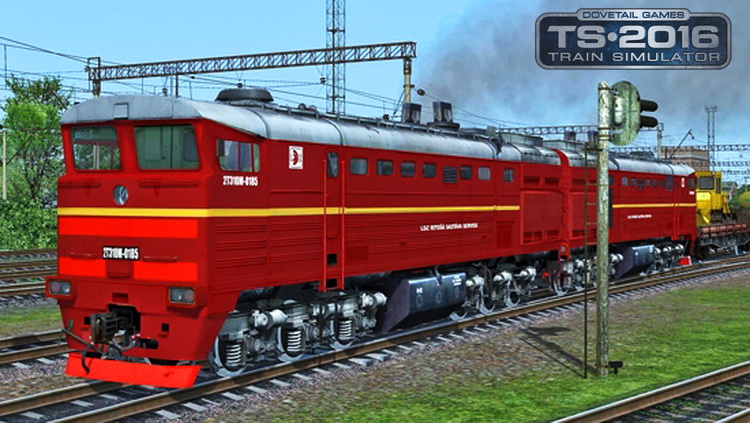 Diesel Locomotive 2TE10M-0185 LDZ v1.0 for TS 2016