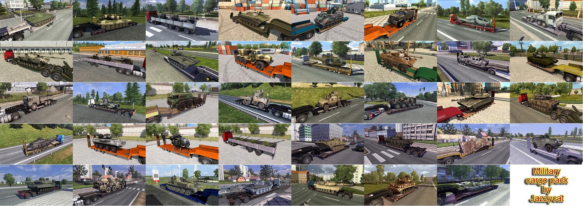 Military Cargo Pack v1.8 by Jazzycat