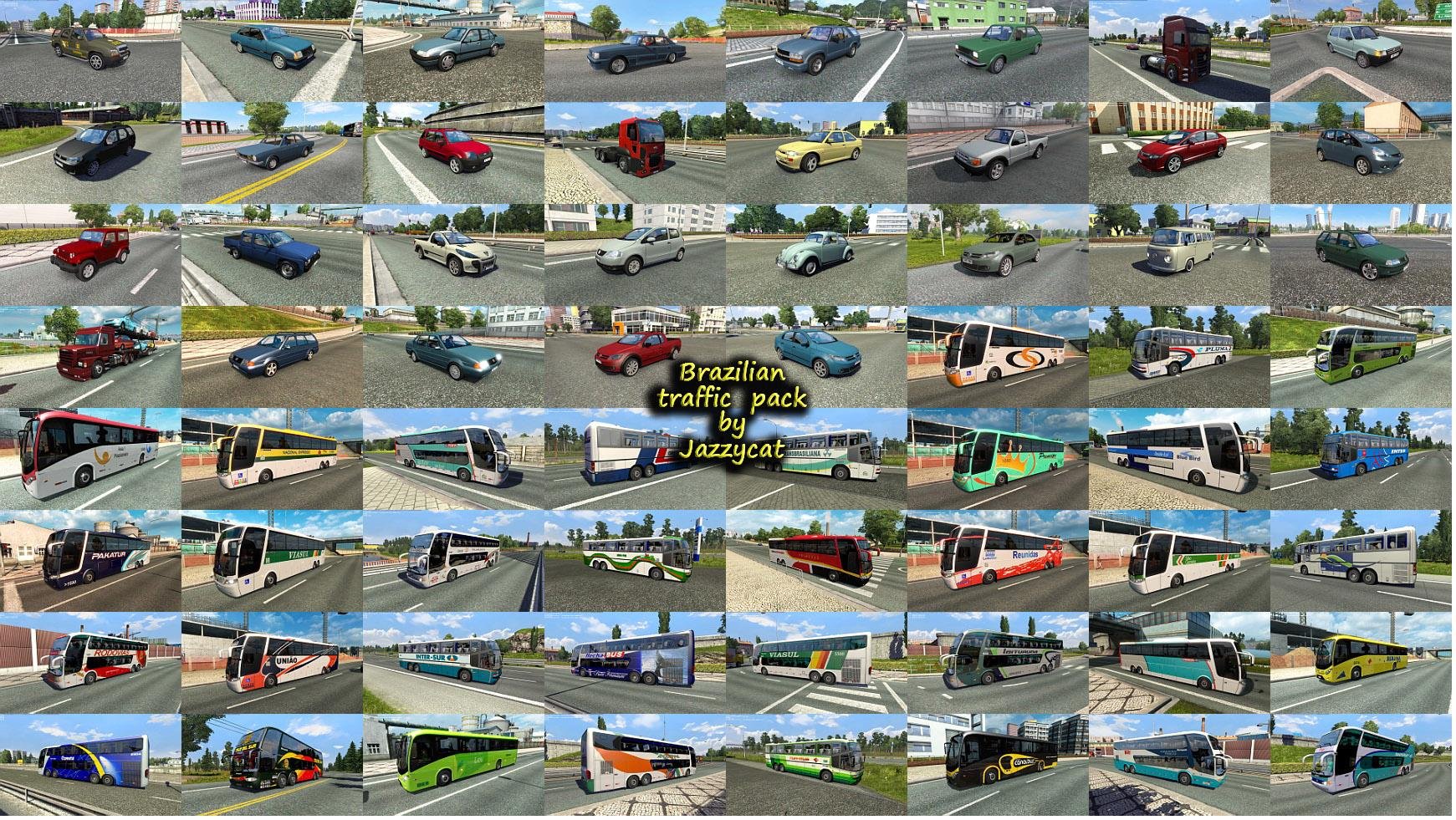 Brazilian traffic pack v1.3.3 by Jazzycat