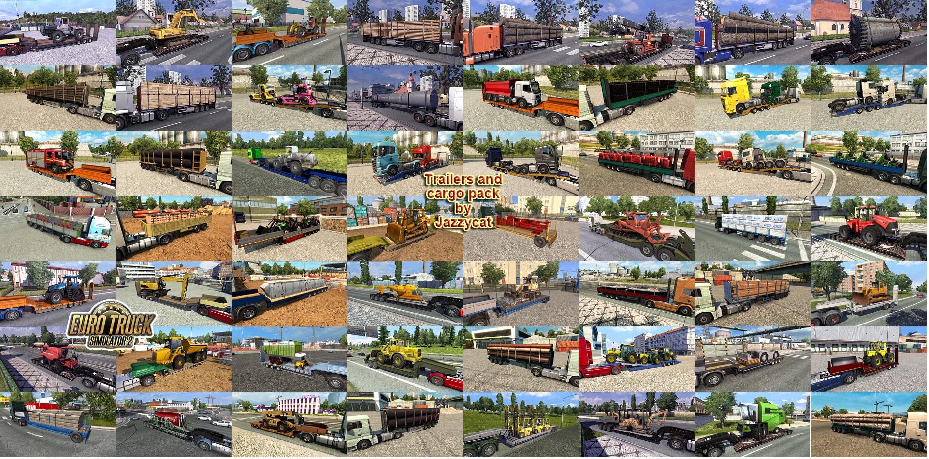 Trailers and cargo pack v4.2.1 by Jazzycat [1.25.x]