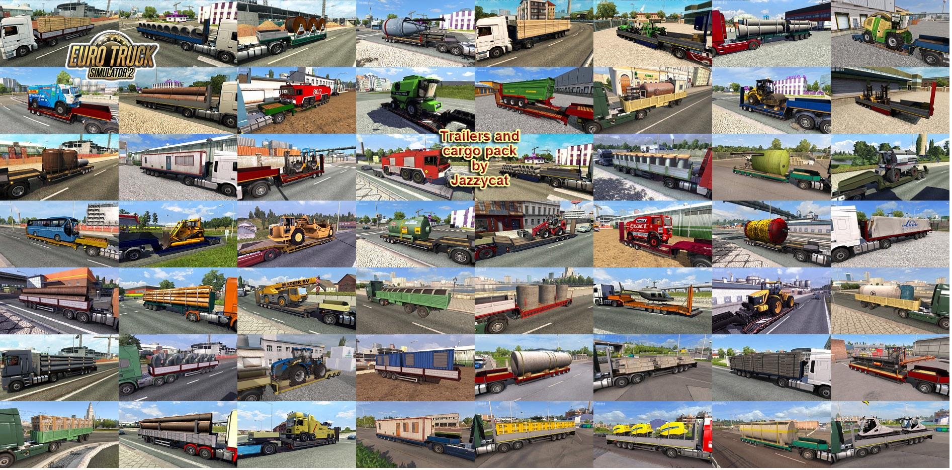 Trailers and cargo pack v4.2.1 by Jazzycat [1.25.x]