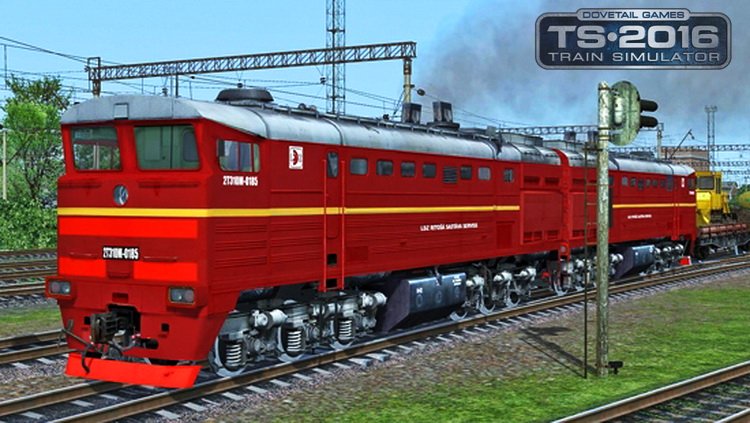 Diesel Locomotive 2TE10M-0185 LDZ v1.0 for TS 2016