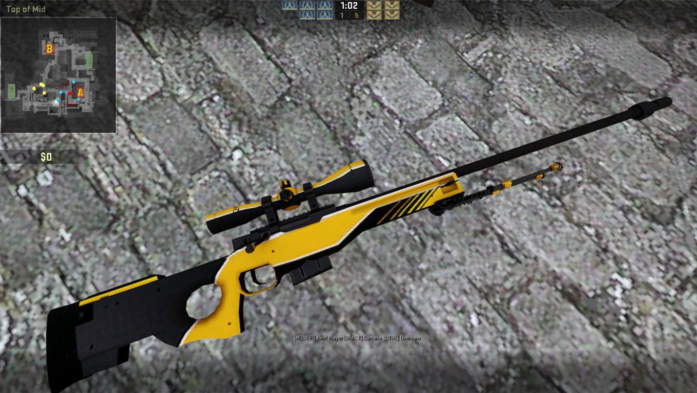 AWP Sandhog Skin v1.0 for CS:GO