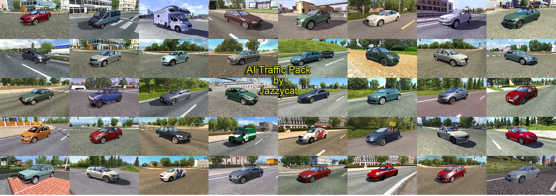 AI Traffic Pack v3.9 by Jazzycat