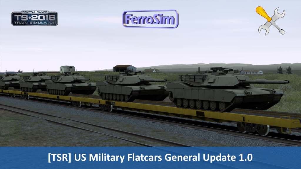 US Military Flatcars General Update v1.0 for TS 2016