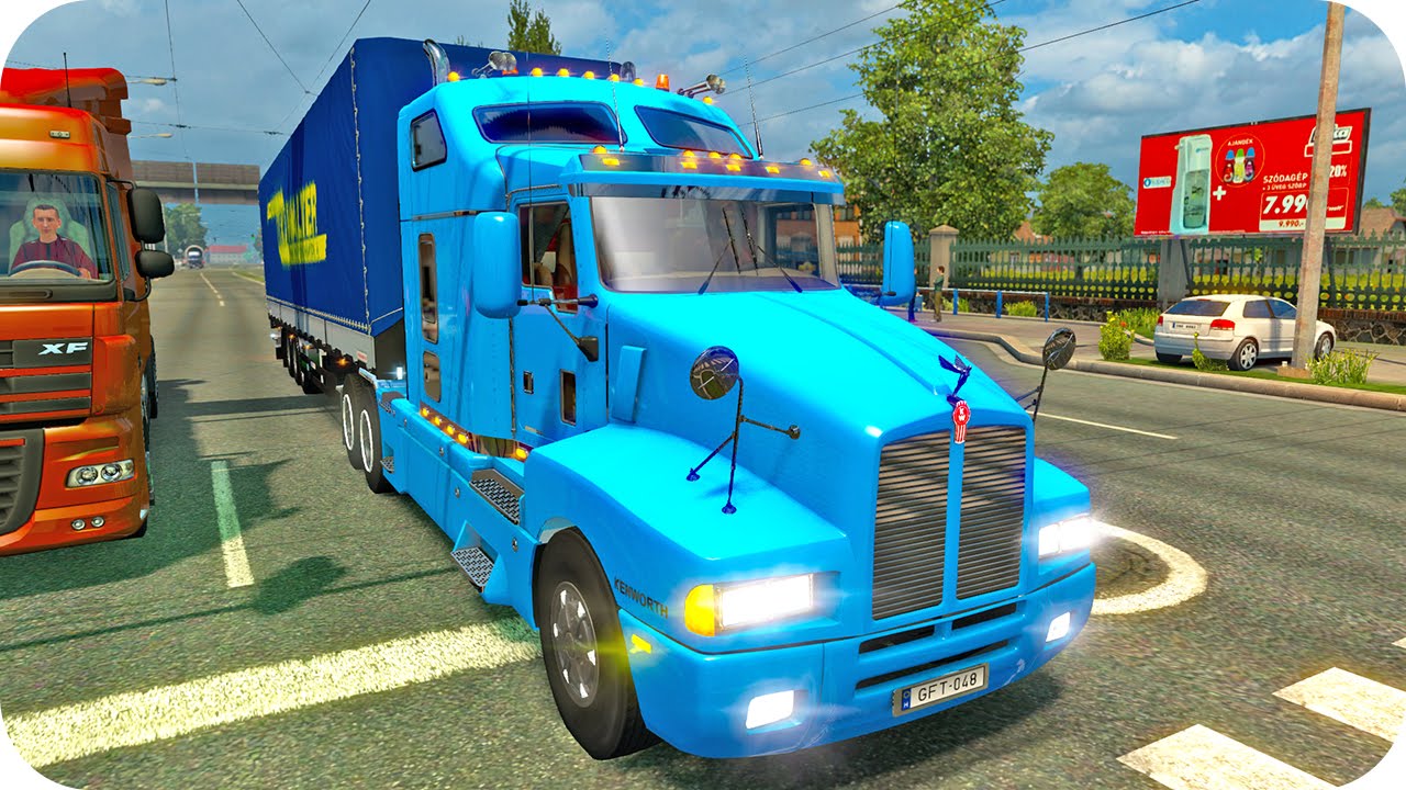 Kenworth T600 + Interior v1.0 (1.25.x) for ETS 2