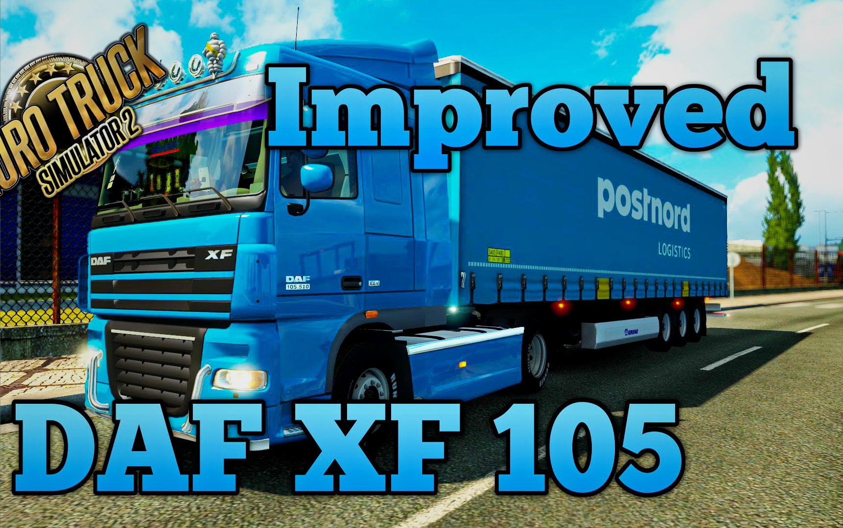 Improved DAF XF 105 v1.3 (1.25.x) for ETS 2
