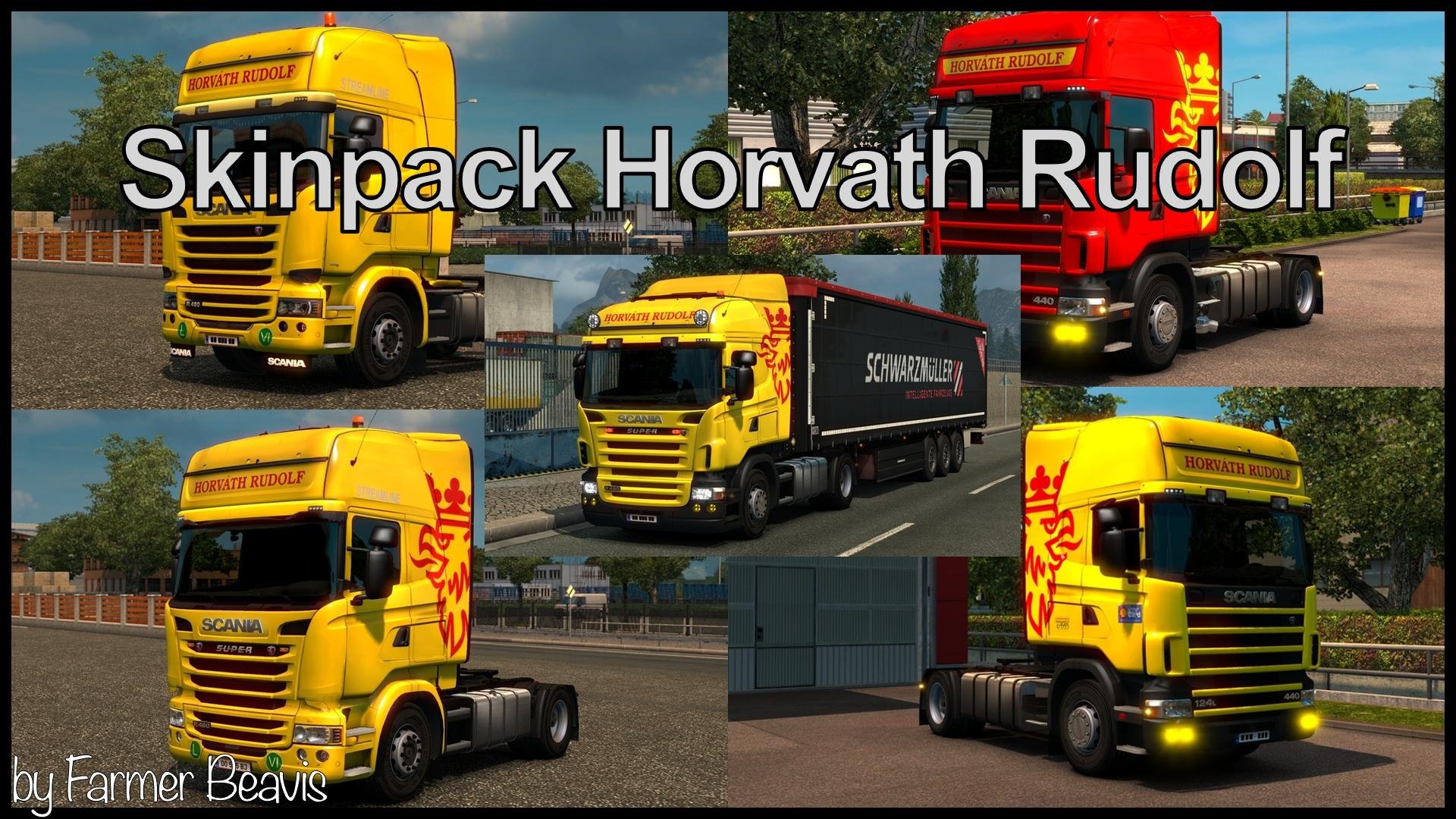 Horváth Rudolf Skinpack for Scania v2 by FarmerBeavis
