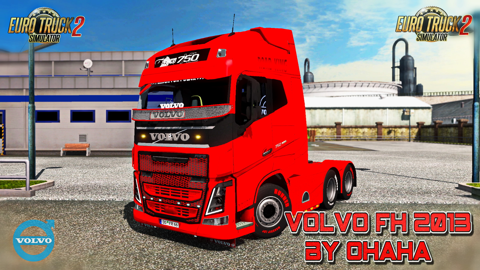 Volvo FH 2013 v21.12s by Ohaha (1.25.x)  for ETS 2
