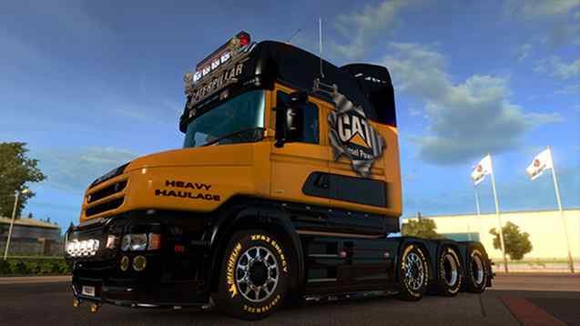 CAT Skin for Scania T (RJL)