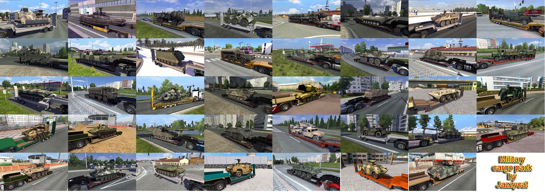 Military Cargo Pack v1.9 by Jazzycat