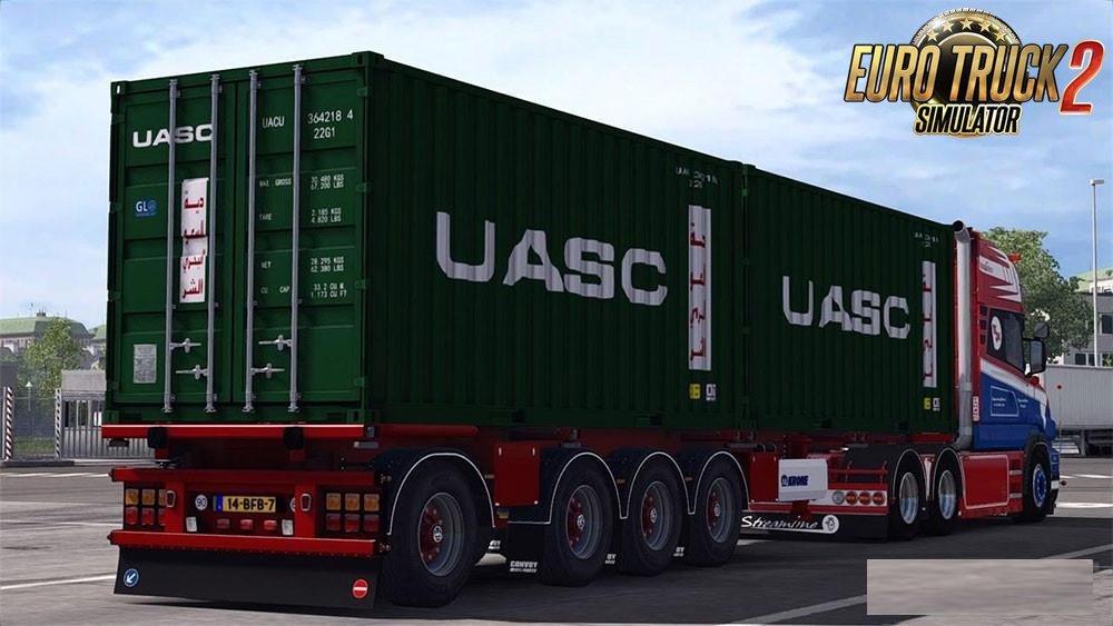 Krone Container v1.25 for Ets2