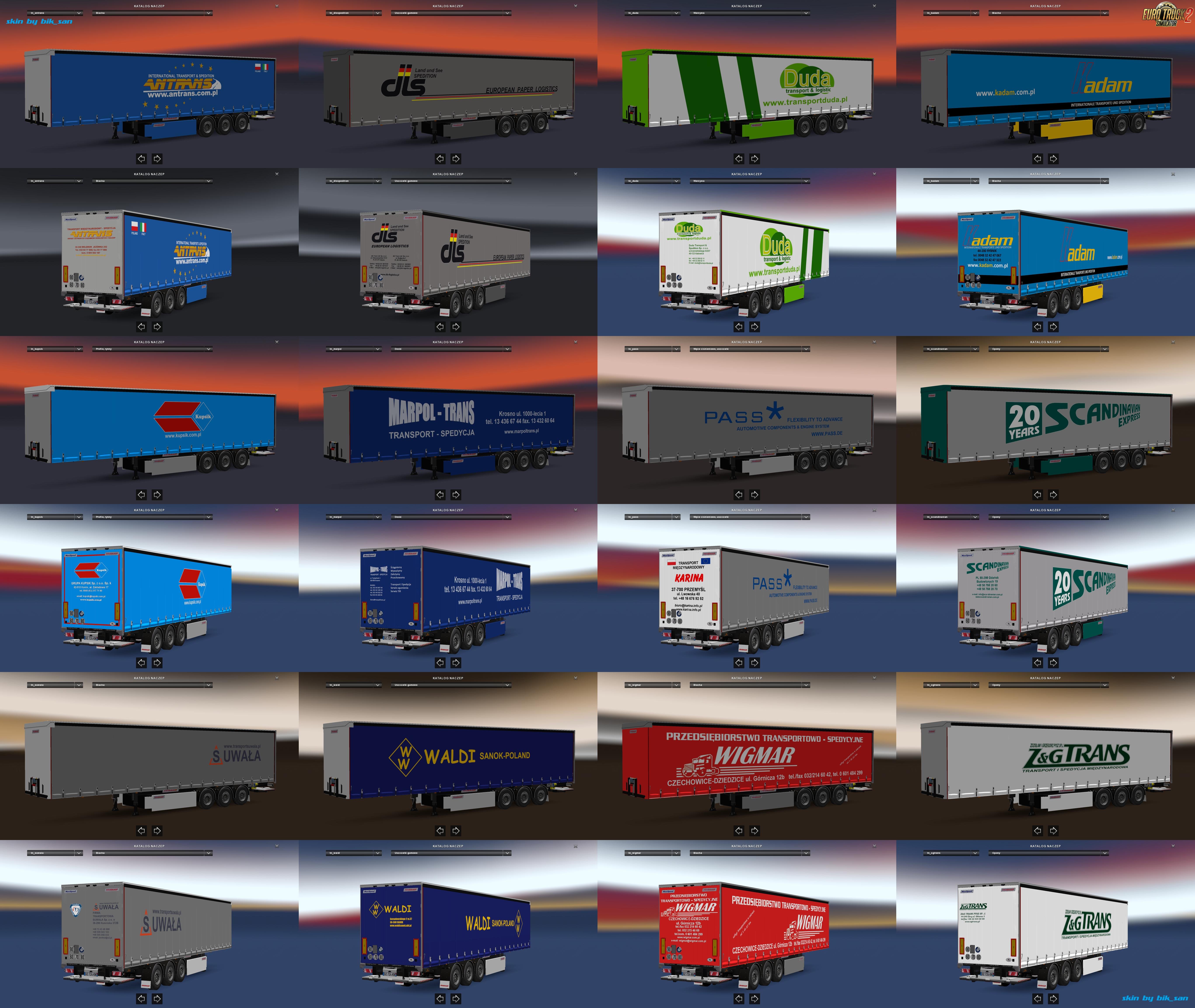 Fruehauf MAXISPEED – Polish companies v2 for Ets2