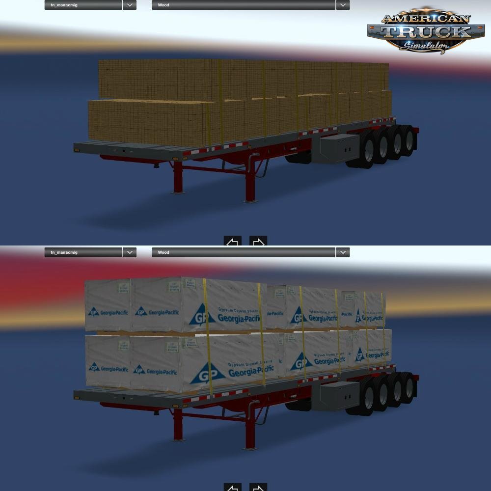 Manac 4 Axles Trailer