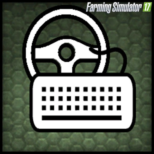Better steering with keyboard v1.0 for Fs17