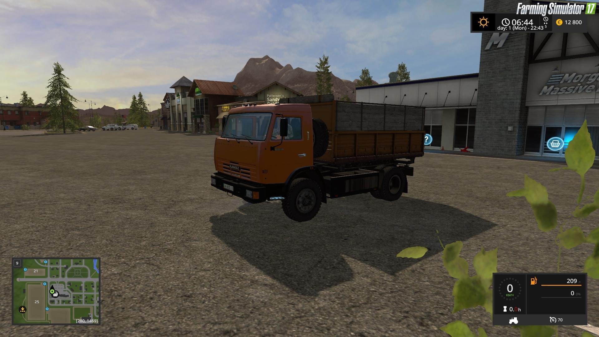 Truck Kamaz 43255S v1.0 for Fs17