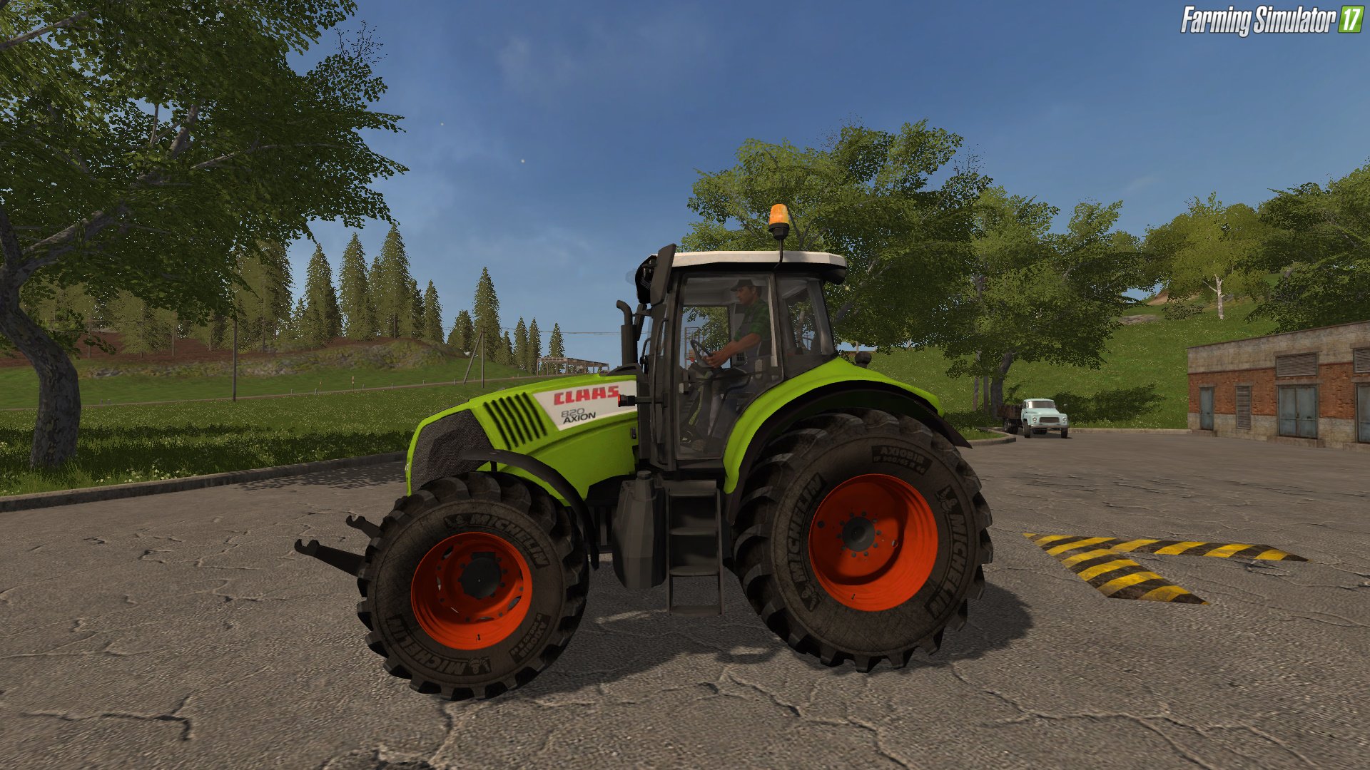 Tractor Claas Axion 820 v1.0 for FS 17