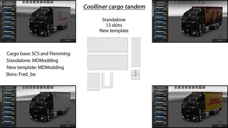 Cargo Tandem Coolliner v1 for Ets2