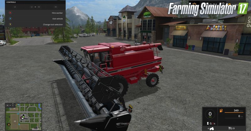 CaseIH combone pack v1.0.0.1 for Fs17