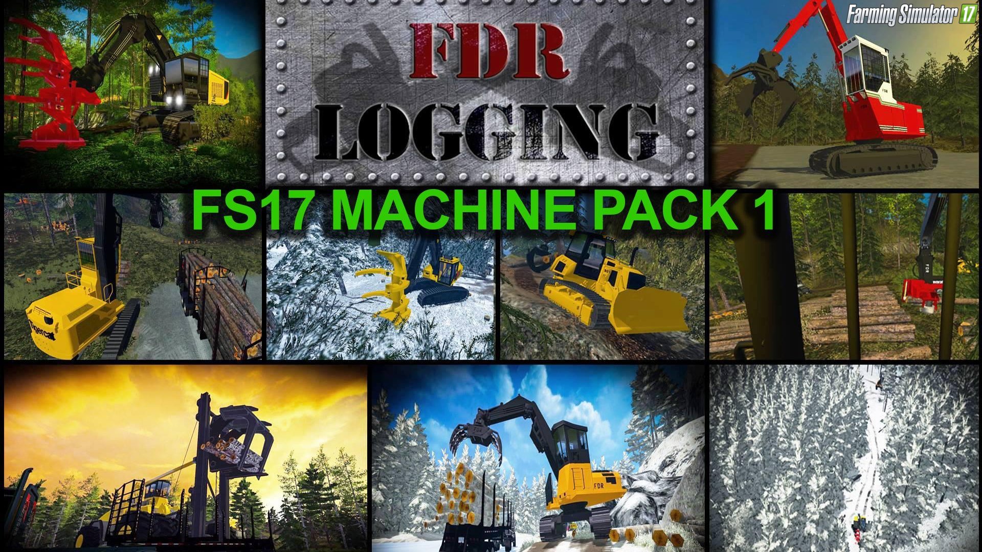 [FDR Logging] - Machine Pack v1 for Fs17