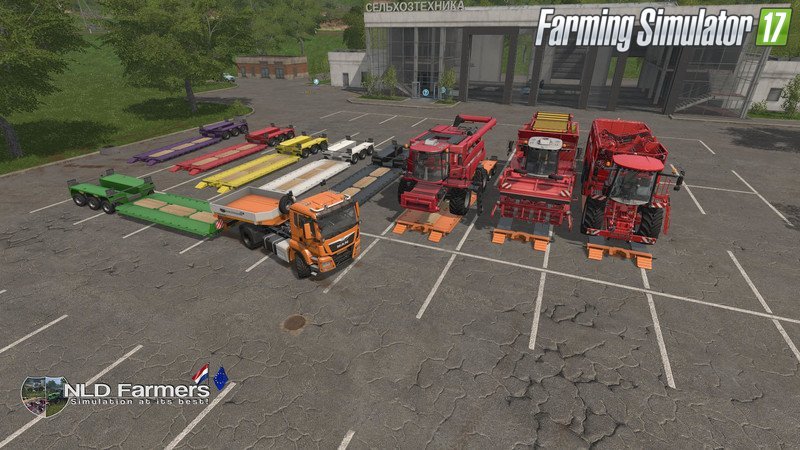 Goldhofer Buyable Color v1.0 Trailer for Fs17