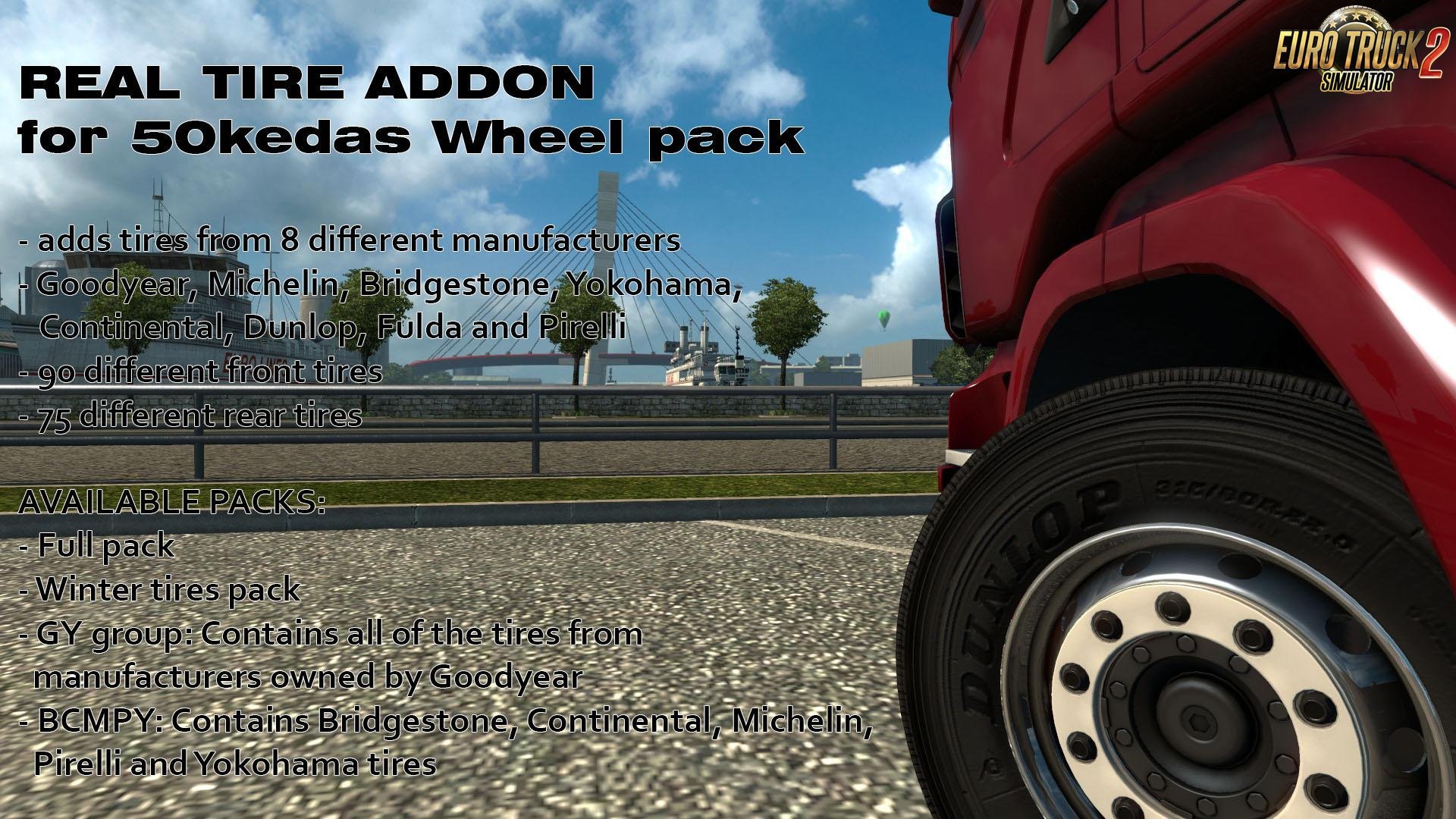 Real Tires Mod v5.3 [1.25.x]