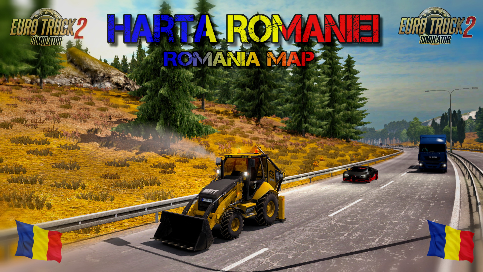 Romanian Map v8.7 (1.25.x) for ETS 2