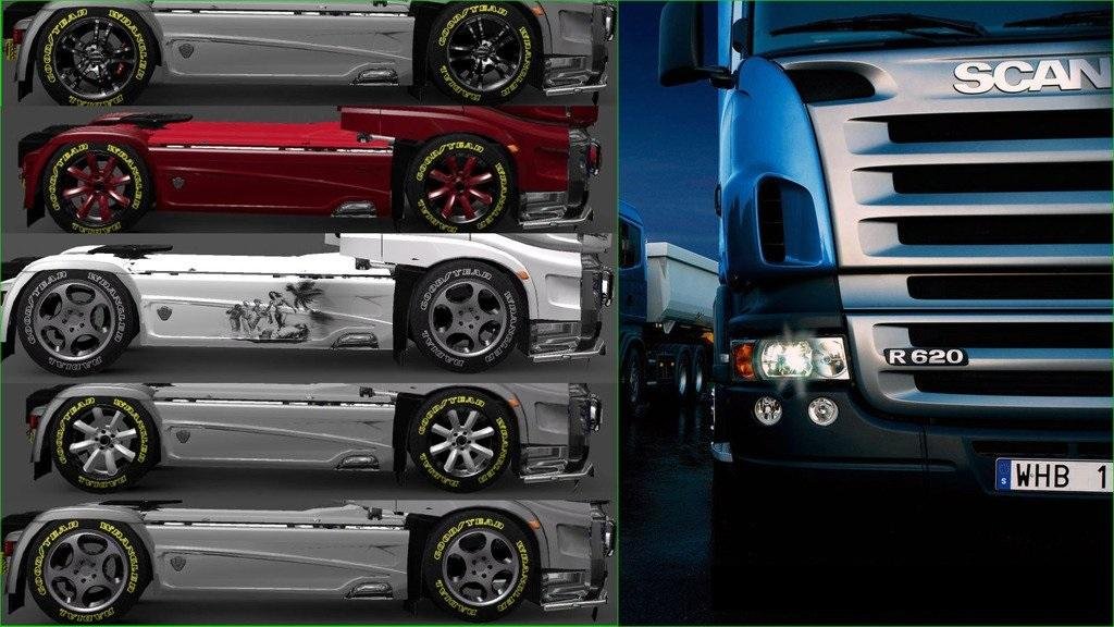 Tires & Rims Brabus for Ets2